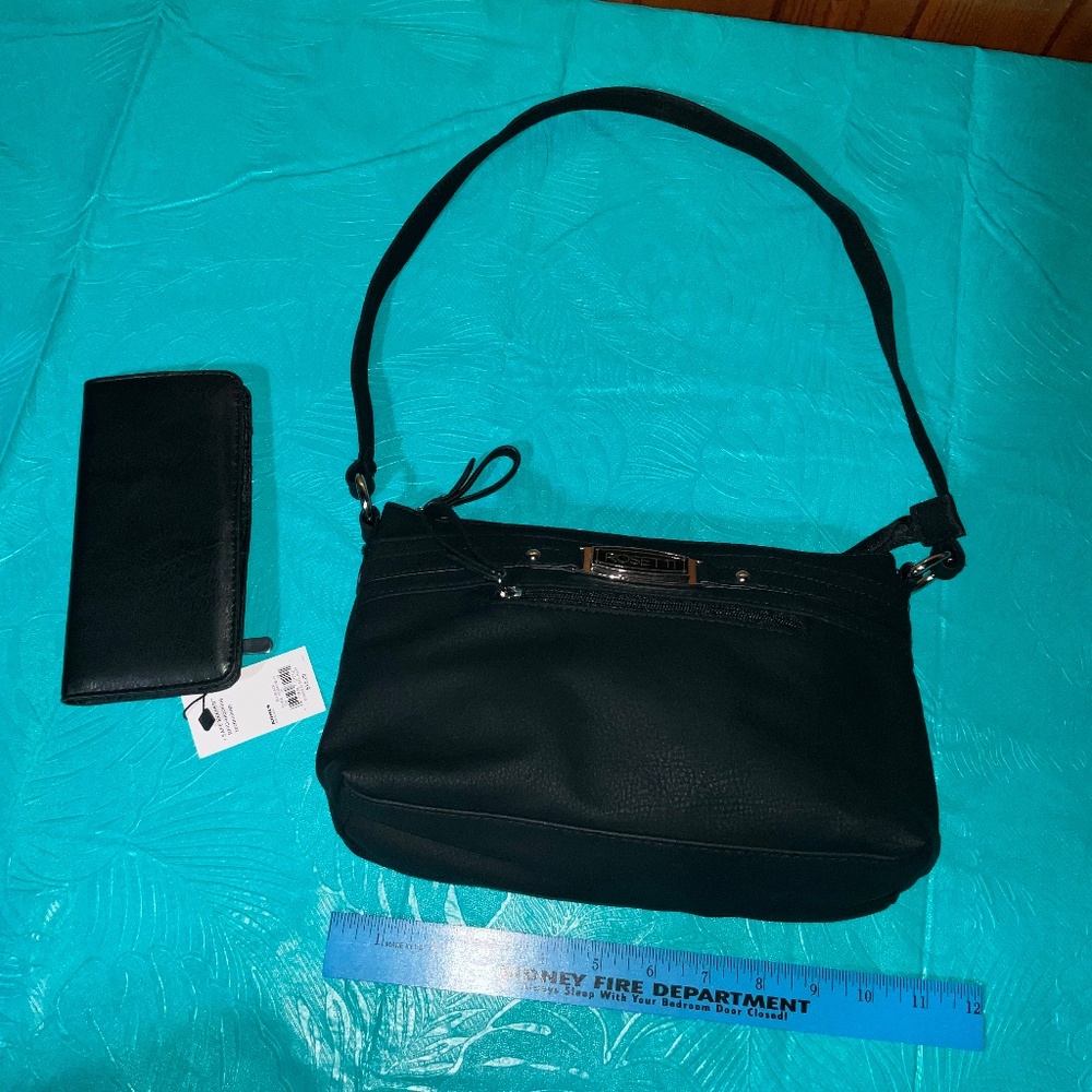 Rosetti shoulder bag and wallet